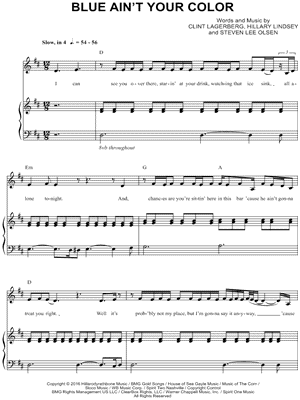 Blue Ain't Your Color