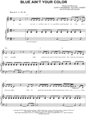 Blue Ain't Your Color