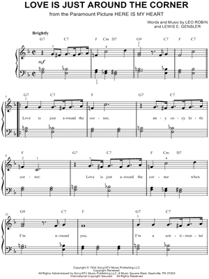 Love Is Just Around the Corner