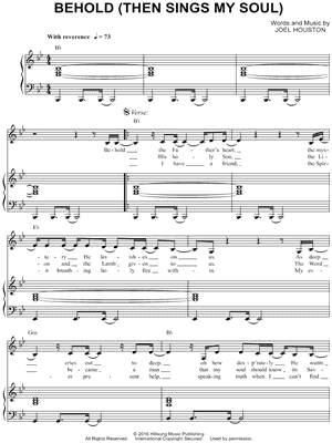 Behold (Then Sings My Soul)