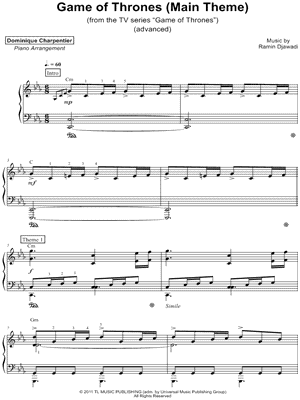 Game of Thrones (Main Theme)