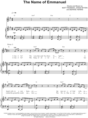 The Name of Emmanuel