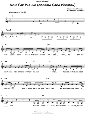 How Far I'll Go (Alessia Cara Version)