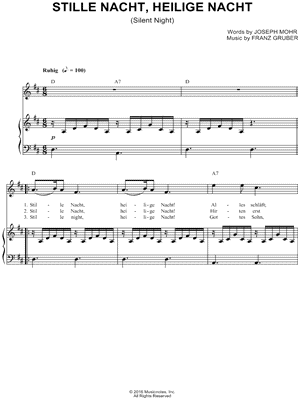 Stille Nacht, Heilige Nacht (Silent Night)