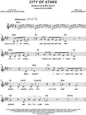 City of Stars [Sebastian & Mia Duet]