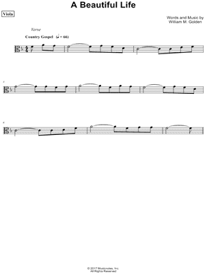 A Beautiful Life - Viola