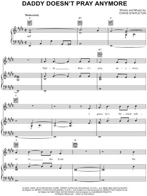 Daddy Doesn't Pray Anymore