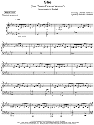 She [accompaniment only]