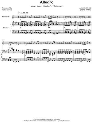 Allegro  from Autumn