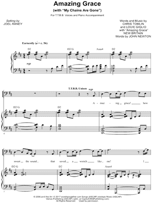 Amazing Grace (My Chains Are Gone)