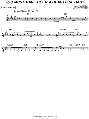 You Must Have Been a Beautiful Baby