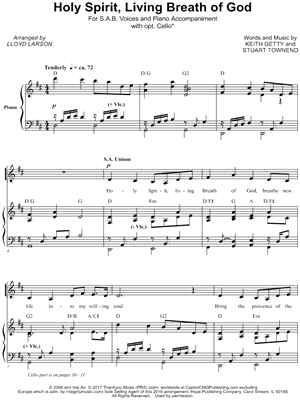 Holy Spirit, Living Breath of God