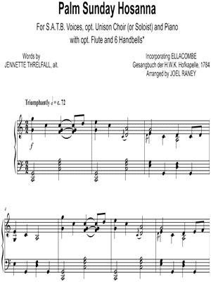 Palm Sunday Hosanna