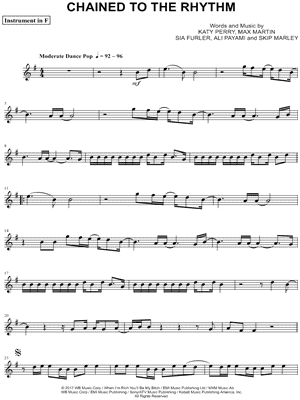 Chained to the Rhythm - F Instrument