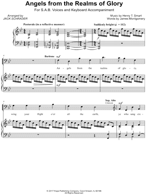 Angels, From the Realms of Glory