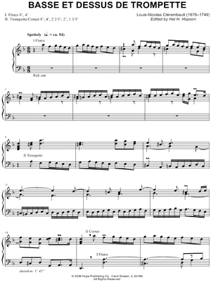 Basse Et Dessus De Trompette