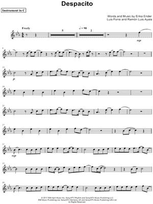 Despacito - C Instrument