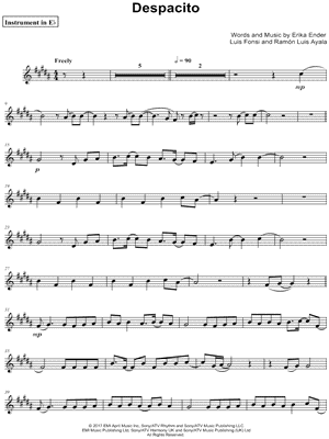 Despacito - Eb Instrument