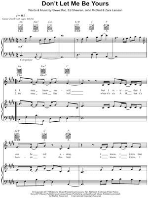 Don't Let Me Be Yours