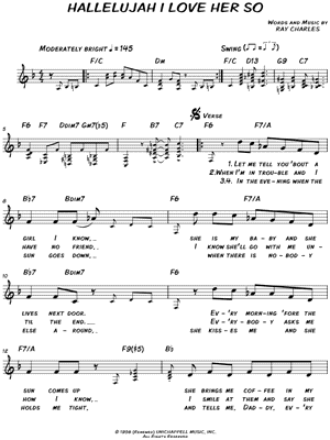 Hallelujah I Love Her So