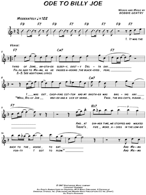 Ode to Billy Joe