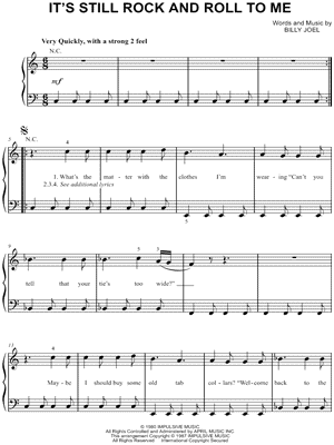 It's Still Rock and Roll to Me