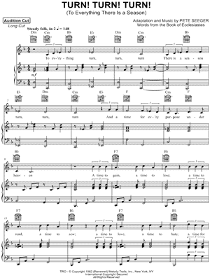 Turn! Turn! Turn! (To Everything There Is a Season)