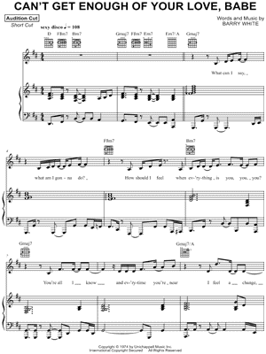 Can't Get Enough of Your Love, Babe