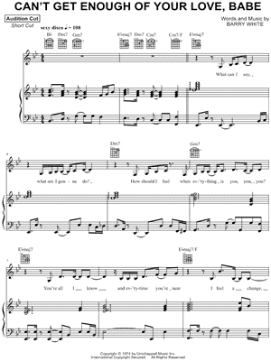 Can't Get Enough of Your Love, Babe