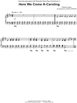 Here We Come A-Caroling