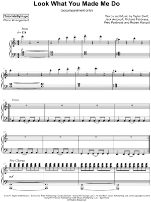 Look What You Made Me Do [Accompaniment Only]