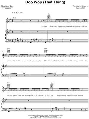 Doo Wop (That Thing)