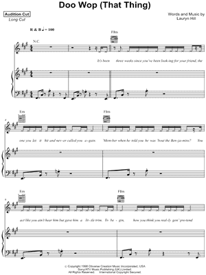 Doo Wop (That Thing)