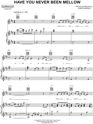 HAVE YOU NEVER BEEN MELLOW