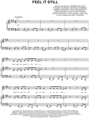 Feel It Still by Portugal. The Man - Sheet Music