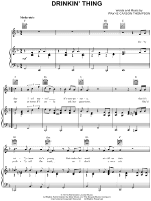 Drinkin' Thing