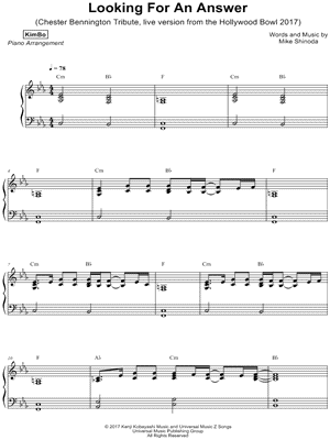 Looking for an Answer