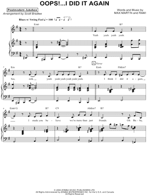 Oops!...I Did It Again