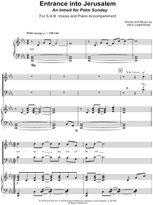 Entrance into Jerusalem