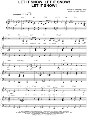 Let it Snow! Let it Snow! Let it Snow!