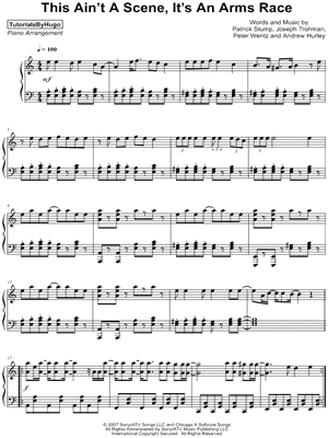 This Ain't a Scene, It's An Arms Race