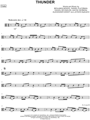Thunder - Viola