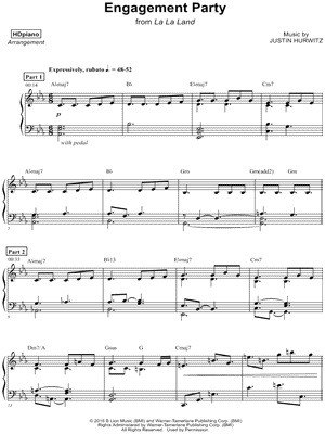 Engagement Party by HDpiano - Sheet Music