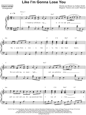 Like I'm Gonna Lose You