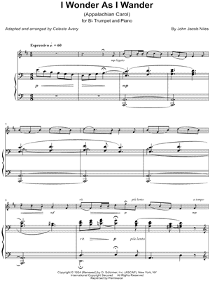 I Wonder as I Wander