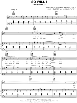 So Will I (100 Billion X)