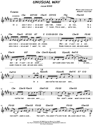 Unusual Way from Nine - Sheet Music