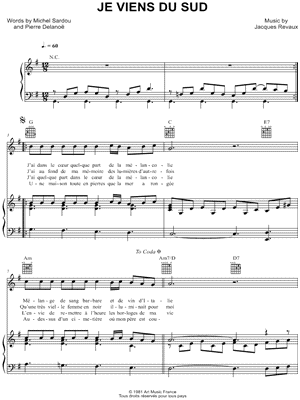 Je Viens Du Sud