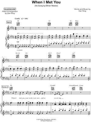 When I Met You