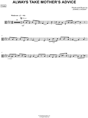 Always Take Mother's Advice - Viola